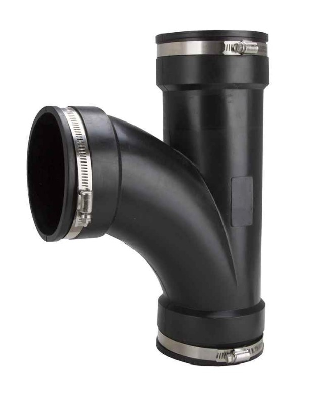 3" Rubber Tee