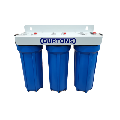 Burtons 10" 3 Stage Dechlorinator with cartridges