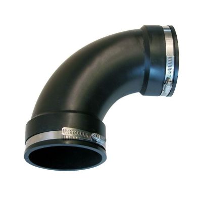 3" Rubber 90 Bend
