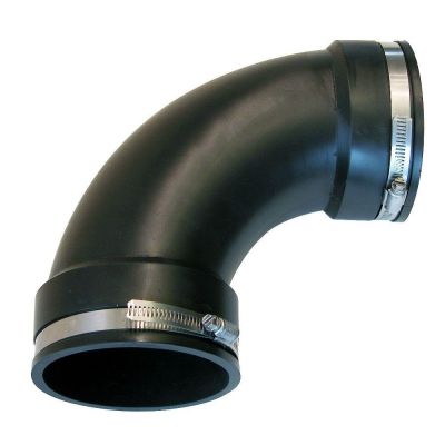4" /110mm Rubber 90 Bend