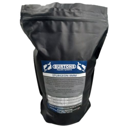 Burtons Sturgeon Food 8mm 5kg