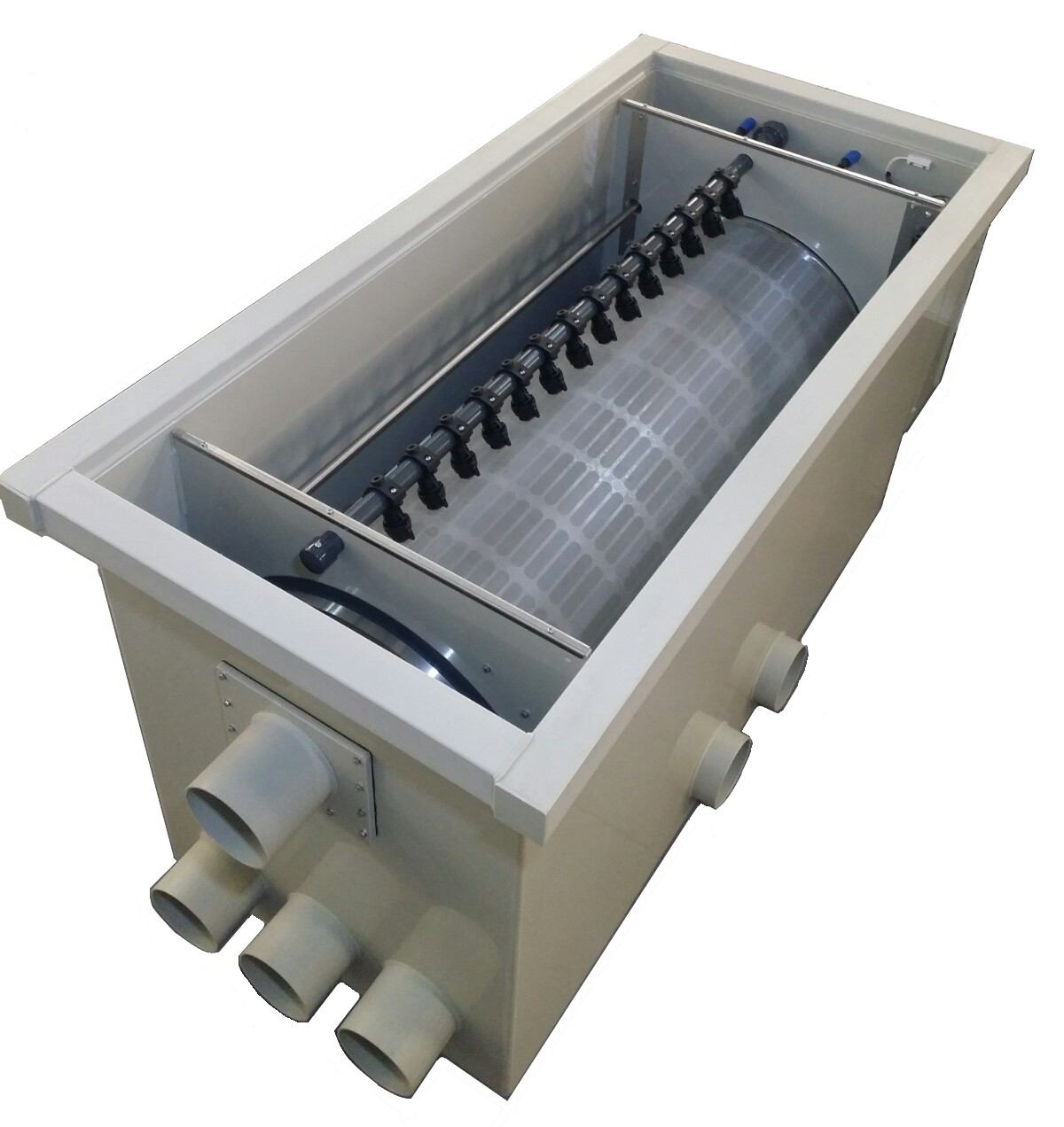 Burtons TF-1000 Pond Drum Through-Flow Filter